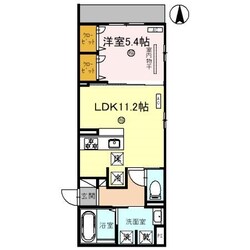 武庫之荘駅 徒歩13分 1階の物件間取画像